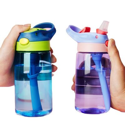 50g Bevanda di plastica per bambini Bottiglia d'acqua con acqua di paglia Bottiglia di Tritano impermeabile per bambini