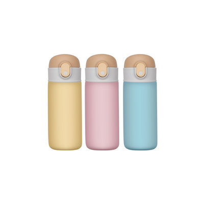 16 oz Bambini Flasca impermeabile con paglia Popolare Sport Bottiglia d'acqua in acciaio inossidabile