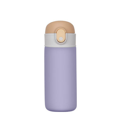 16 oz Bambini Flasca impermeabile con paglia Popolare Sport Bottiglia d'acqua in acciaio inossidabile