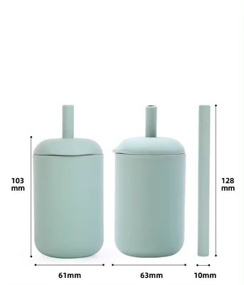Caldaia sportiva in silicone portatile impermeabile al BPA per bambini sostenibile e conveniente