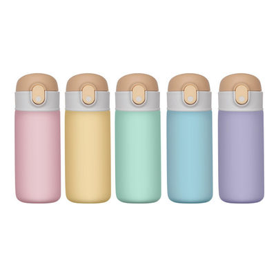 16 oz bottiglie di acqua in acciaio inossidabile per bambini per escursioni scolastiche