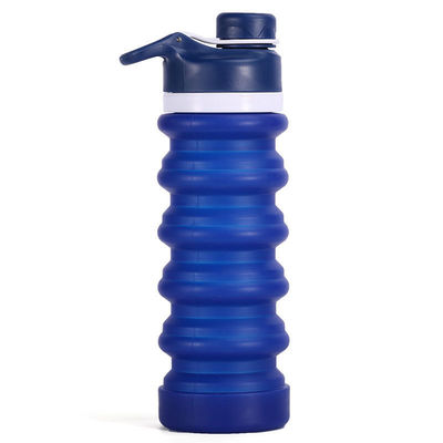 Bottiglia sportiva pieghevole di design moderno con presa a mano Opzione preferita dai supermercati
