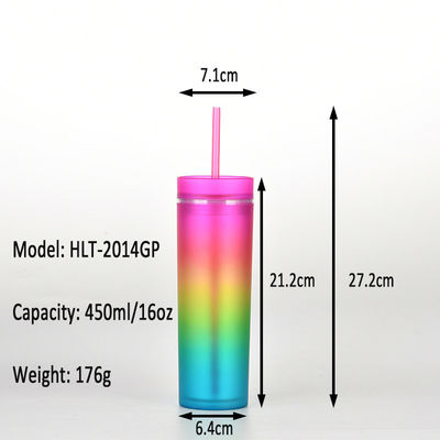 Campeggio Attività all'aria aperta Logo personalizzato Acceptabile Wine Freeze Tumbler con ragionevole