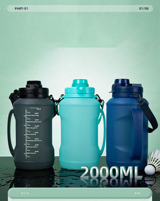 Flascia d'acqua in silicone ripiegabile senza BPA Prime organico personalizzato per regali