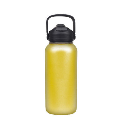 32OZ/40OZ/50OZ Blu Logo classico personalizzato Manica portatile sportiva aspiratore bottiglia in acciaio inossidabile