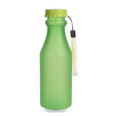 PC Plastico 550ml Portable Frosted bottle di acqua sigillata per viaggiare Yoga Running Camping