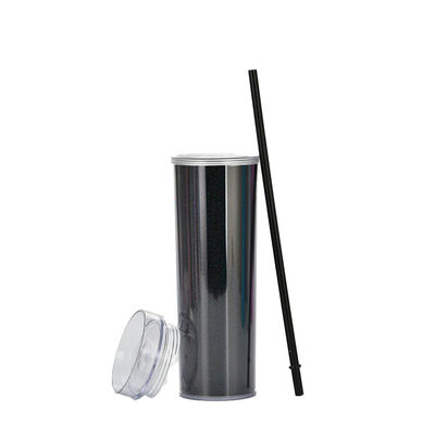 Accessori con paglia 450ml Eco Friendly Reusable Plastic Coffee Tumbler con logo
