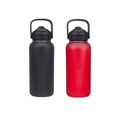 Logo personalizzato doppio strato vuoto bottiglia d'acqua in acciaio inossidabile per portabile all' esterno 32oz Bullet Cup