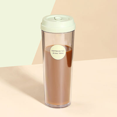 Accessori con tappo di design moderno 320ml/420ml/520ml/700ml Bottiglia di plastica per esterni