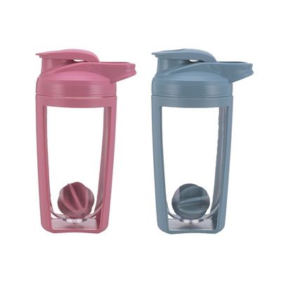 BPA gratuito creativo logo personalizzato 650ml Shaker bottiglia per sport bottiglia d'acqua