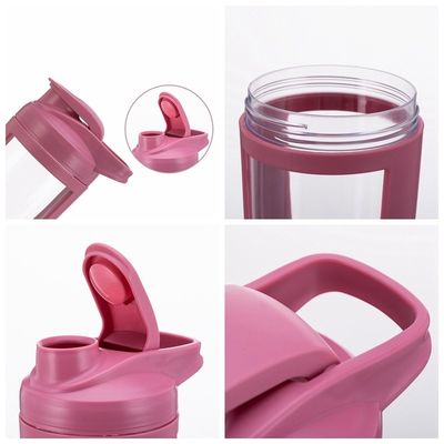 BPA gratuito creativo logo personalizzato 650ml Shaker bottiglia per sport bottiglia d'acqua