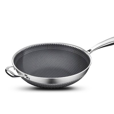 Vari modelli di rivestimento interno non adesivo personalizzato WOKS per utensili da cucina a riscaldamento rapido