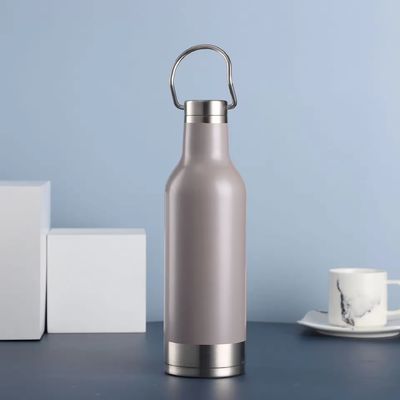 16oz Custom Double Wall Acciaio Inossidabile Isolato Bottiglia d'Acqua Vaso con Logo