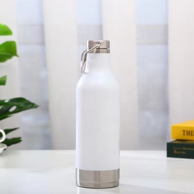 16oz Custom Double Wall Acciaio Inossidabile Isolato Bottiglia d'Acqua Vaso con Logo