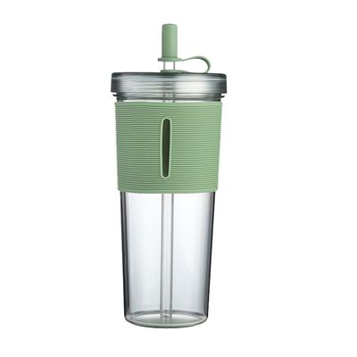 Camp Outdoor Custom Logo Double Wall Latte Pomodori 700ml Tazza di tè con manica di silicone
