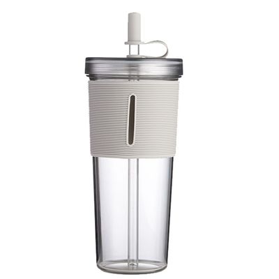 Camp Outdoor Custom Logo Double Wall Latte Pomodori 700ml Tazza di tè con manica di silicone