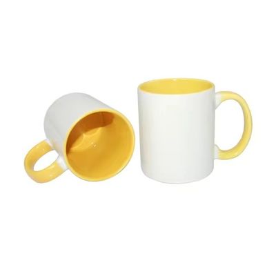 350 ml di fornitura diretta Tazza di trasferimento termico a doppio colore con rivestimento senza accessori