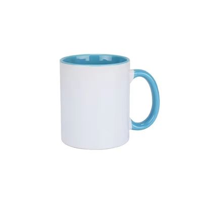 350 ml di fornitura diretta Tazza di trasferimento termico a doppio colore con rivestimento senza accessori
