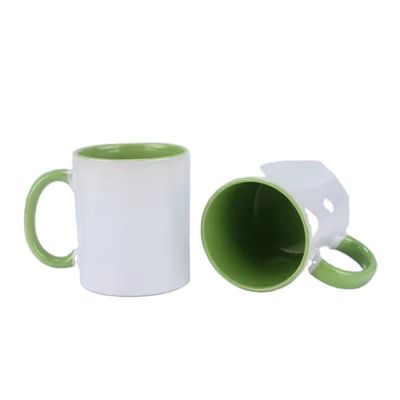 350 ml di fornitura diretta Tazza di trasferimento termico a doppio colore con rivestimento senza accessori