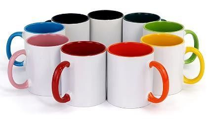 Novità Stile di Design Ceramica Sublimazione Tazza 11oz Custom Colorato Tazza Bianca per B2B Needs