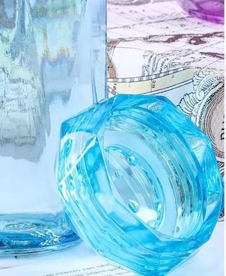 Conveniente bottiglia d'acqua in vetro da 21,5*7,5 cm Ideale per ufficio campeggi e stili di vita attivi