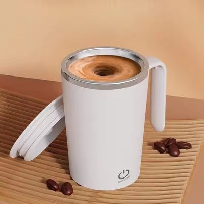 Logo personalizzato Acceptabile tazza di miscelazione elettrica per tazza di caffè stirante in acciaio inossidabile