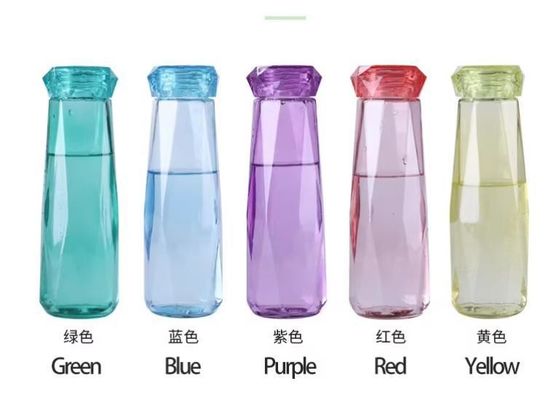 Stile Portatile Ufficio Campeggio Sport Bottiglia d'acqua in vetro con birra Can Glass 21.5*7.5cm