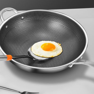 Acciaio inossidabile 304 resistente alla ruggine, con rivestimento antiaderente e modello di favo di miele