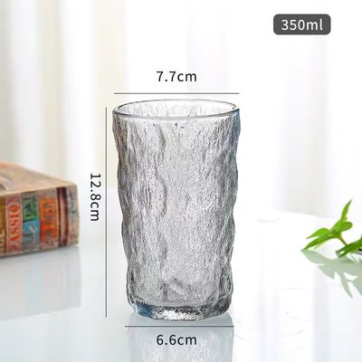 Stile europeo creativo con tappo trasparente, trasparente, in scatola di vetro, tazza di vetro ghiacciata