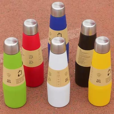 18 oz bottiglia di Coca-Cola Flasca a vuoto Polvere rivestita bottiglia d'acqua per sport 304 in acciaio inossidabile