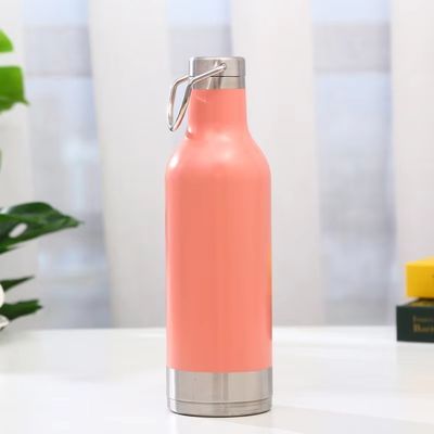 500ml Acciaio inossidabile Sport Acqua bottiglia a doppia parete Tazza termica isolante per tutte le età