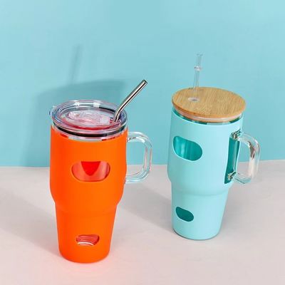 Stile 40oz Tumbler Con Manico Logo Personalizzato E Diretto Metodo di Flusso di Acqua potabile