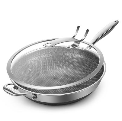 Cucina rifornita Cucine imperdibili con pentole antiaderenti a nido di miele con maniglia resistente al calore
