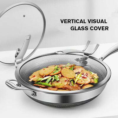 Cucina rifornita Cucine imperdibili con pentole antiaderenti a nido di miele con maniglia resistente al calore