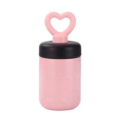 Tazze da caffè 420ml 316 Acciaio inossidabile Vacuum Tumblers con maniglia di cuore sostenibile