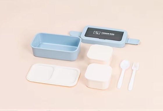 Vantaggio ecologico Reutilizzabile Portable Plastic Bento Lunch Box per tutte le età