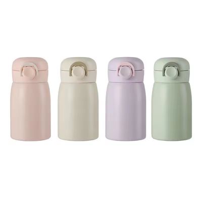 Necessità di viaggio 304 Acciaio inossidabile Termo bottiglia d'acqua 200ML/350ML in design semplice
