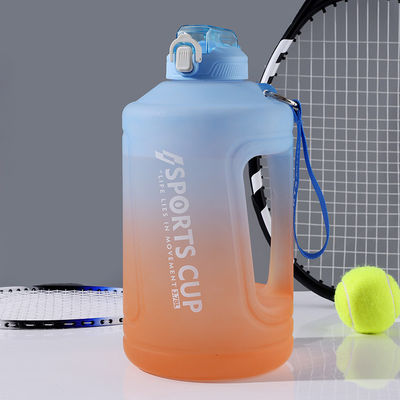 Bottiglia d'acqua sportiva per palestra senza BPA di grande capacità