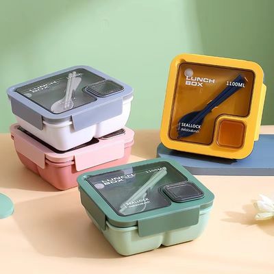 Scatola da pranzo Bento in plastica ecologica per bambini 60*49*52CM/18.8KG/72PCS