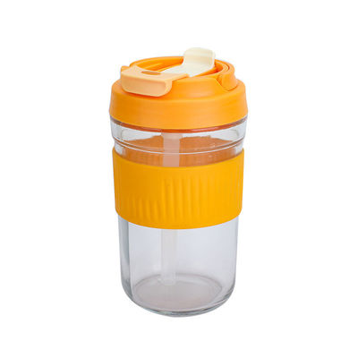 Tazze da caffè portatili da 400 ml/550 ml Tazze da caffè riutilizzabili con coperchio e paglia 2024 Design
