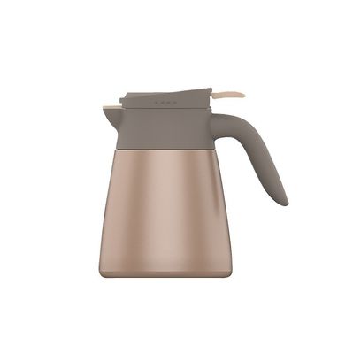 Disegno PORTABLE Caldaia termo con grande capacità 304 Acciaio inossidabile Bottiglia a vuoto Caffè con manico