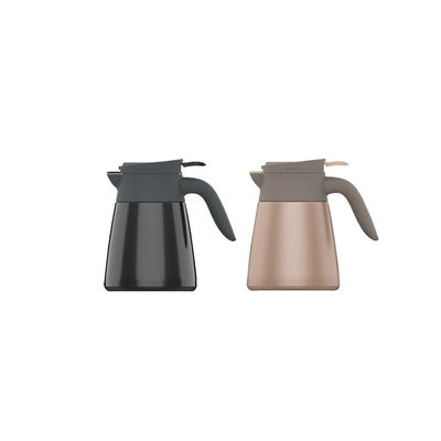 Disegno PORTABLE Caldaia termo con grande capacità 304 Acciaio inossidabile Bottiglia a vuoto Caffè con manico