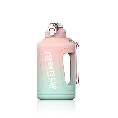 50oz Coppa d'acqua in plastica a colori gradienti per sport e fitness all'aria aperta