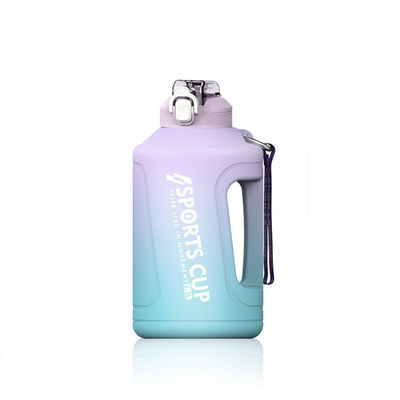 50oz Coppa d'acqua in plastica a colori gradienti per sport e fitness all'aria aperta