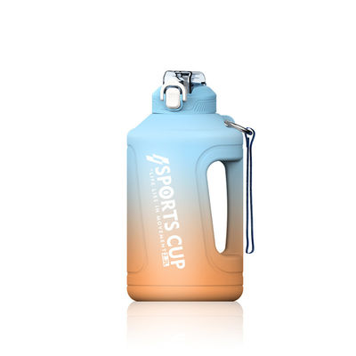 50oz Coppa d'acqua in plastica a colori gradienti per sport e fitness all'aria aperta