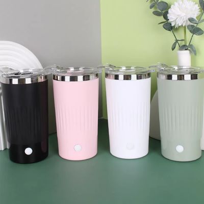 500 ml bottiglia elettrica con tappo portabile per miscelare il caffè tazza per miscelare il latte tazza per miscelare il latte