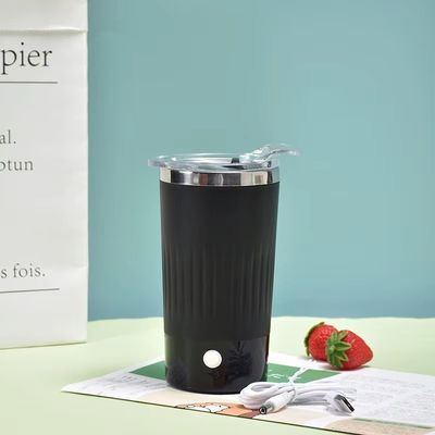 500 ml bottiglia elettrica con tappo portabile per miscelare il caffè tazza per miscelare il latte tazza per miscelare il latte