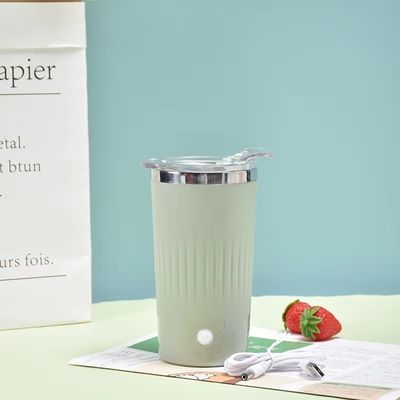 500 ml bottiglia elettrica con tappo portabile per miscelare il caffè tazza per miscelare il latte tazza per miscelare il latte