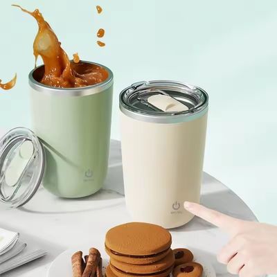 Tazza da caffè elettrica magnetica in acciaio inossidabile da 350 ml con miscelazione e agitazione automatica