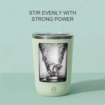 Tazza da caffè elettrica magnetica in acciaio inossidabile da 350 ml con miscelazione e agitazione automatica
